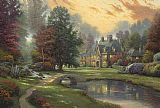 Lakeside Manor by Thomas Kinkade